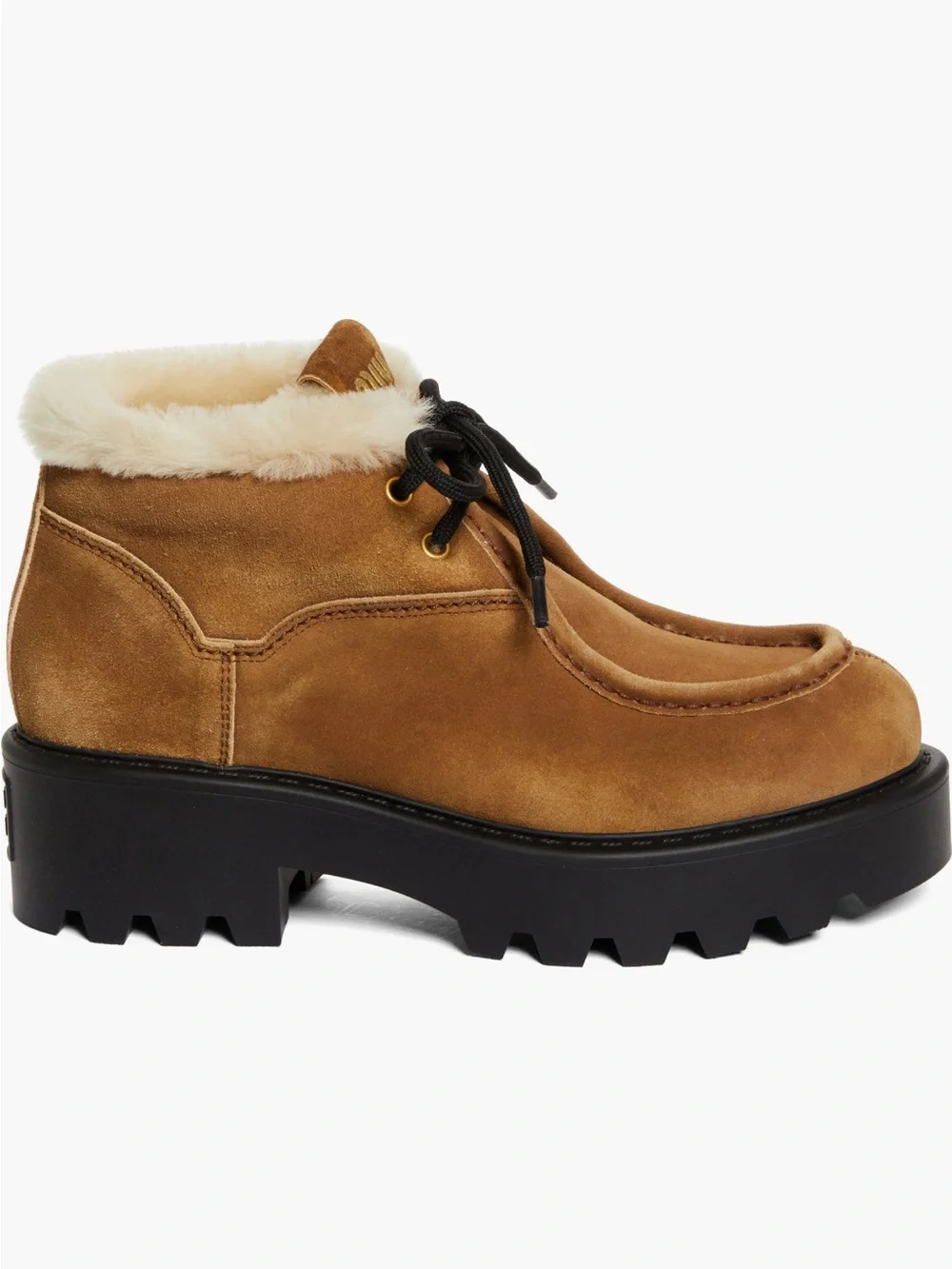 Miu Miu Brown Suede Lace-Up boots- NEW IN BOX NEVER WORN size 40.5